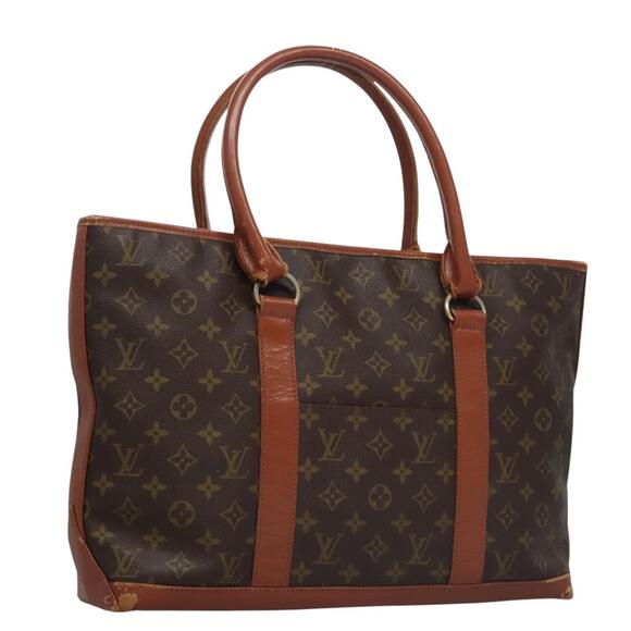 LOUIS VUITTON Monogram Sac Weekend PM Hand Bag M42425 - Picture 1 of 16